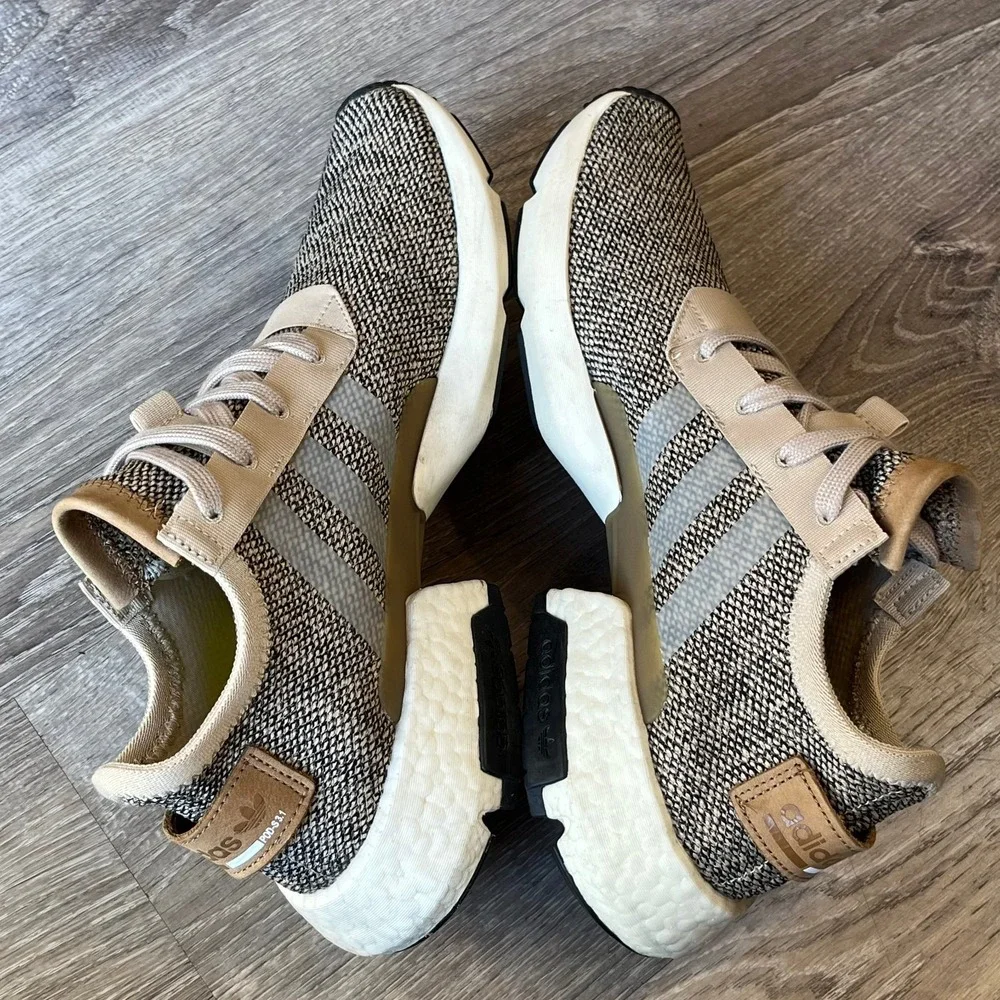 Adidas P.O.D. S3.1 Sneakers Dust Sand Knit Mens 10.5 UK 10 EU 44 2/3